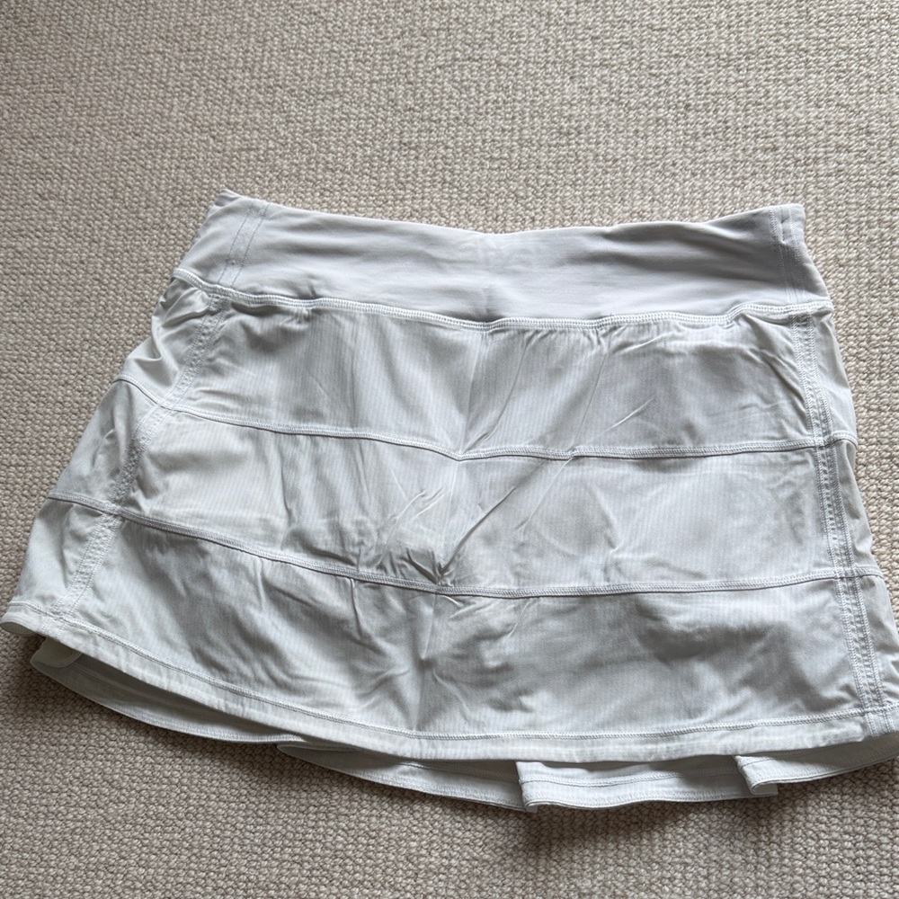 lululemon athletica White Athletic Mini Skort
